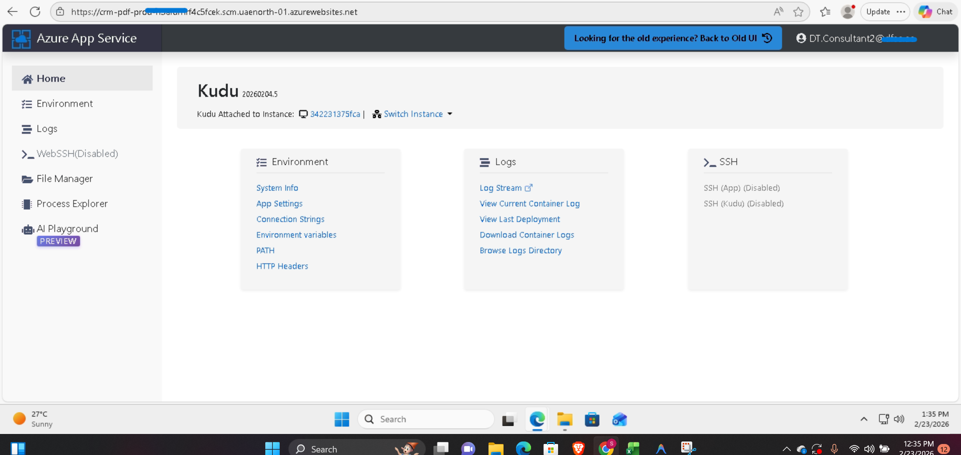 Regulatory Digital Services Platform — screenshot 1