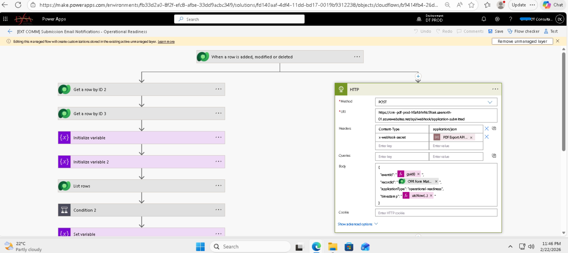 Regulatory Digital Services Platform — screenshot 2